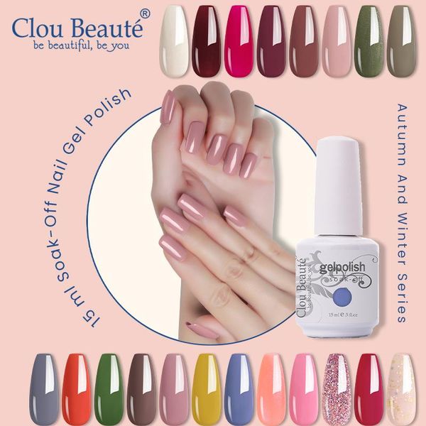 clou beaute 15ml soak-off nail gel polish semi permanent manicure nails art deep color series arrival, Red;pink
clou beaute 15ml soak-off nail gel polish semi permanent manicure nails art deep color series arrival, Red;pink