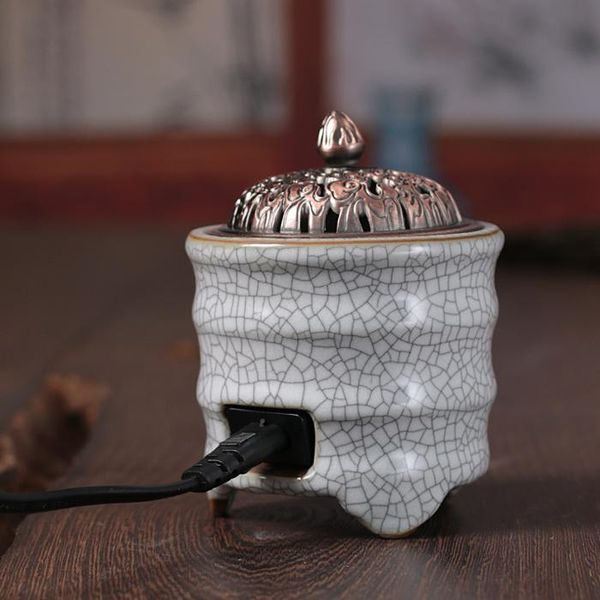 fragrance lamps incense burner ceramic electric timing tempering sandalwood kadzielnica household products ef50ib 
fragrance lamps incense burner ceramic electric timing tempering sandalwood kadzielnica household products ef50ib