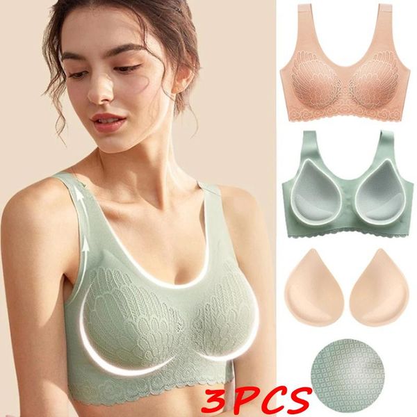 bras 3pcs/lot latex seamless bra women push up underwear cooling gathers -proof pad female intimate fashion comfortable bralette, Red;black
bras 3pcs/lot latex seamless bra women push up underwear cooling gathers -proof pad female intimate fashion comfortable bralette, Red;black