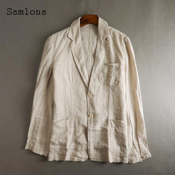 men's suits & blazers lightweight mens cotton linen lapel collar retro jacket leisure outerwear autumn casual men clothing 2021, White;black
men's suits & blazers lightweight mens cotton linen lapel collar retro jacket leisure outerwear autumn casual men clothing 2021, White;black