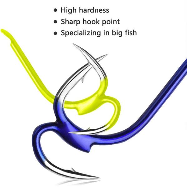 fishing hooks hook10pcs 1package high-carbon steel two strength tip sharp fighting hook with barbed fish gear for sea pesca
fishing hooks hook10pcs 1package high-carbon steel two strength tip sharp fighting hook with barbed fish gear for sea pesca