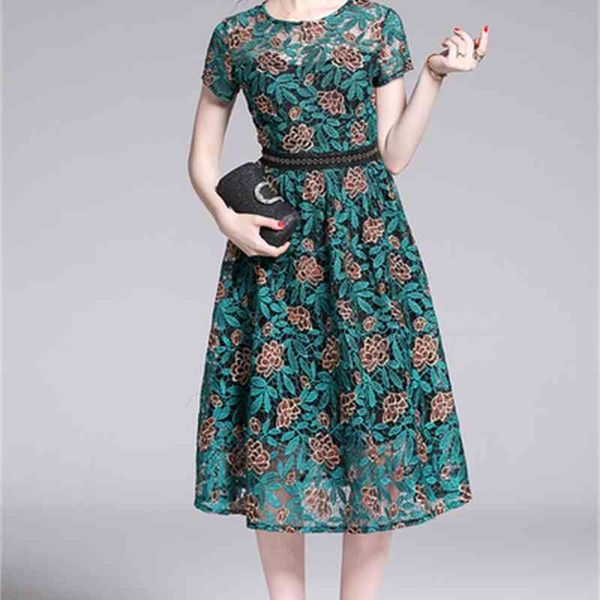 casual dresses new plus size summer lace dress vintage women floral embroidery short sleeve midi elegant hollow out y, Black;gray
casual dresses new plus size summer lace dress vintage women floral embroidery short sleeve midi elegant hollow out y, Black;gray