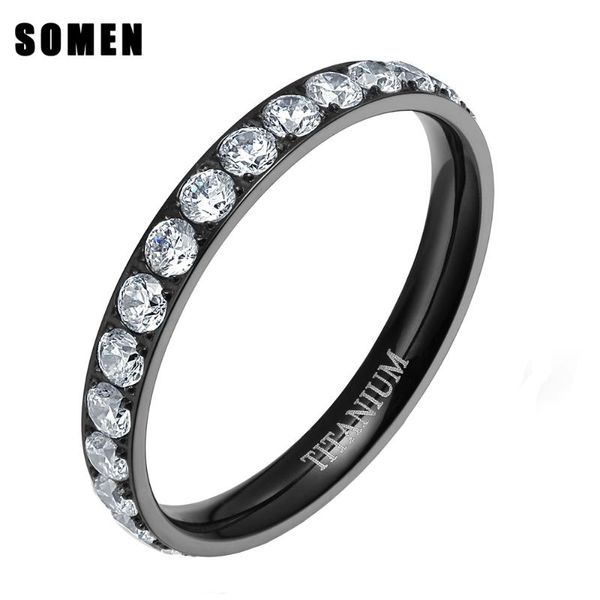 wedding rings 3mm black rose gold luxury cubic zirconia titanium women marriage jewelry engagement ring bague anillos, Slivery;golden
wedding rings 3mm black rose gold luxury cubic zirconia titanium women marriage jewelry engagement ring bague anillos, Slivery;golden