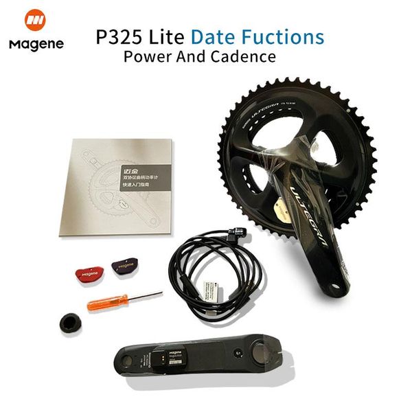 bike heels & chainwheels magene p325 lite double-sided crank rechargeable waterproof power meter ultegra r8000 bicycle
bike heels & chainwheels magene p325 lite double-sided crank rechargeable waterproof power meter ultegra r8000 bicycle