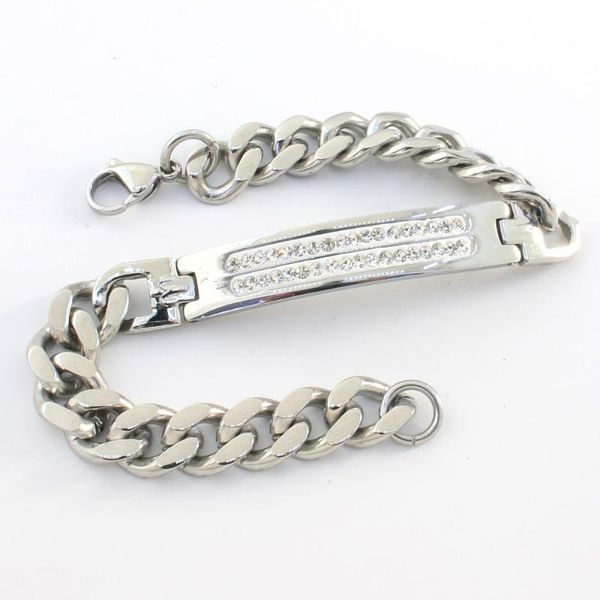 link, chain stainless steel jewelry bracelet gift cross especially good quality fashion bryz099, Black
link, chain stainless steel jewelry bracelet gift cross especially good quality fashion bryz099, Black