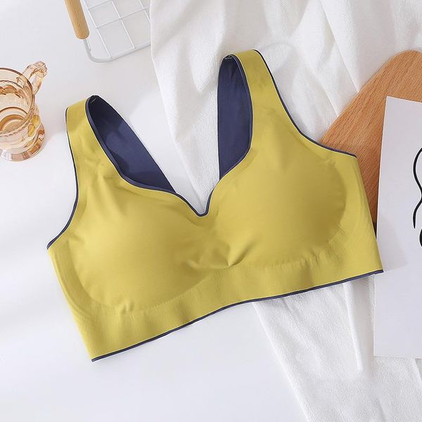 bras plus size bra -2xl seamless for women wire solid color underwear bralette with pad vest lingerie, Red;black 
bras plus size bra -2xl seamless for women wire solid color underwear bralette with pad vest lingerie, Red;black