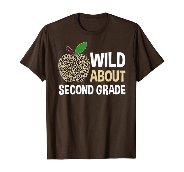 Leopard Print Wild About Second Grade Tshirt Back To School T-Shirt, Mainly pictures
Leopard Print Wild About Second Grade Tshirt Back To School T-Shirt, Mainly pictures