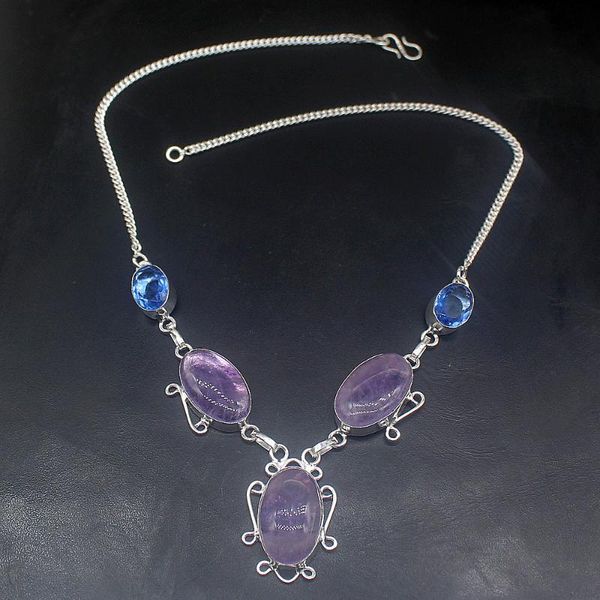 chains gemstonefactory jewelry big promotion 925 silver natural purple charoite blue z ladies women chain necklace 20215039
chains gemstonefactory jewelry big promotion 925 silver natural purple charoite blue z ladies women chain necklace 20215039