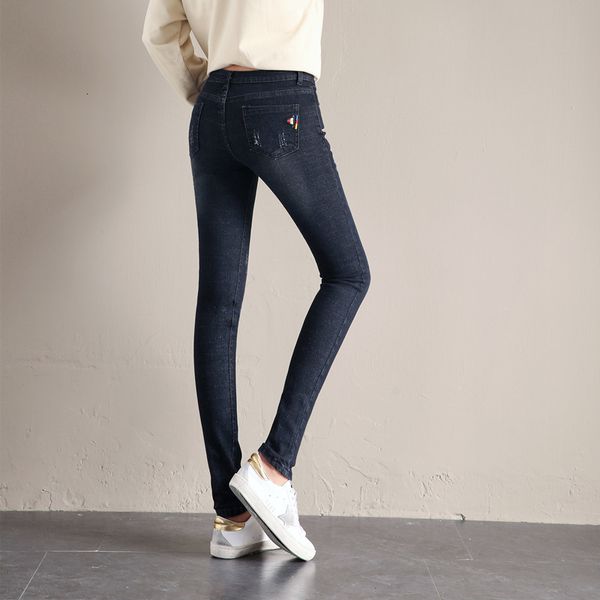 jeans lqxlsa autumn push up black jeans and high waist with stacked female pantalon pants for elegant teens, Blue
jeans lqxlsa autumn push up black jeans and high waist with stacked female pantalon pants for elegant teens, Blue