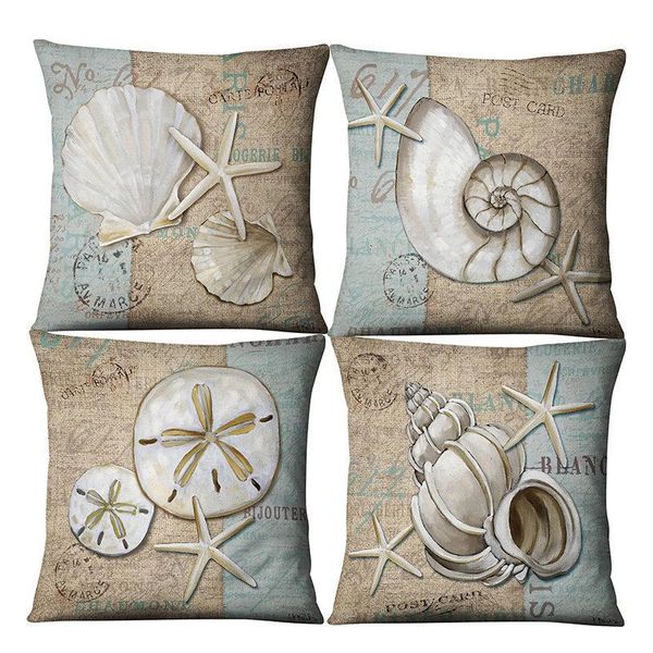 cushion/decorative pillow antique marine animal decorative cushion linen cover european and american mediterranean
cushion/decorative pillow antique marine animal decorative cushion linen cover european and american mediterranean