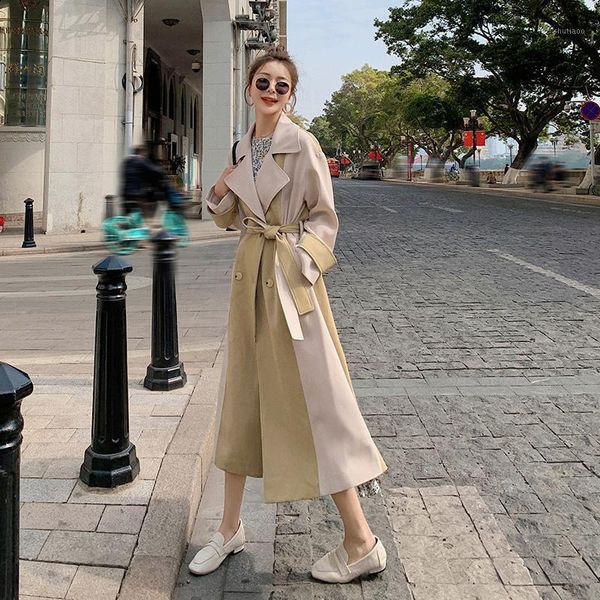 women's wool & blends cmaz big goods have been released 2021 autumn contrast color trench coat-c, Black
women's wool & blends cmaz big goods have been released 2021 autumn contrast color trench coat-c, Black