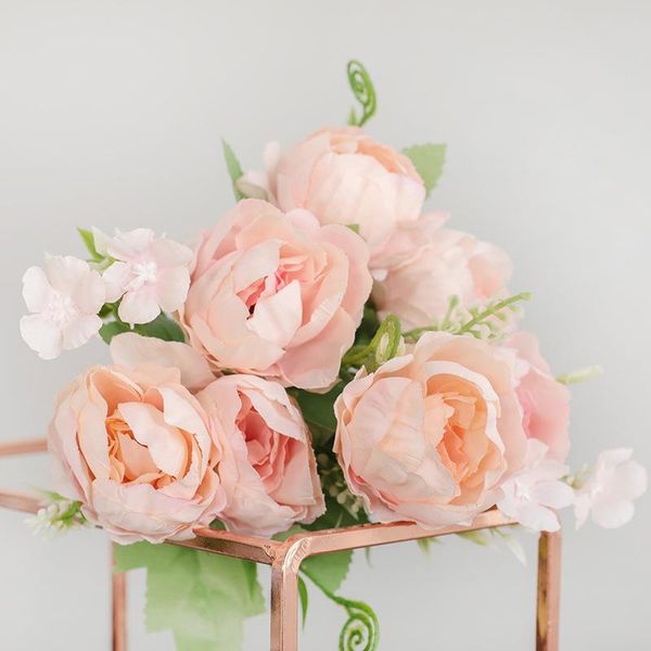 decorative flowers & wreaths artificial flower fake rose peony lifelike ornaments table decor wedding bouquet
decorative flowers & wreaths artificial flower fake rose peony lifelike ornaments table decor wedding bouquet