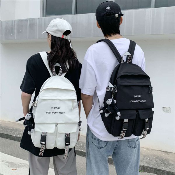 designer schoolbagtrendy men's backpack women waterproof school bags for teenagers harajuku female computer travel backpacks ladies ruc
designer schoolbagtrendy men's backpack women waterproof school bags for teenagers harajuku female computer travel backpacks ladies ruc
