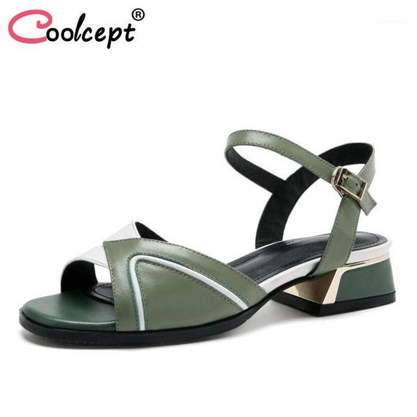 coolcept size 32-43 women real leather flats sandals patchwork ankle strap summer daily leisure shoes footwear1, Black
coolcept size 32-43 women real leather flats sandals patchwork ankle strap summer daily leisure shoes footwear1, Black
