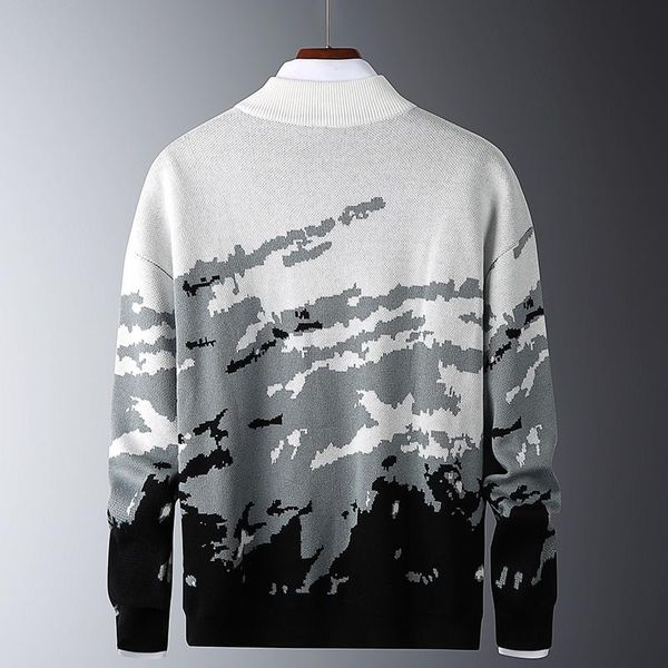 knitted sweater men streetwear retro camouflage knittwear male hip hop autumn pull o neck oversize couple casual men's sweaters, White;black
knitted sweater men streetwear retro camouflage knittwear male hip hop autumn pull o neck oversize couple casual men's sweaters, White;black