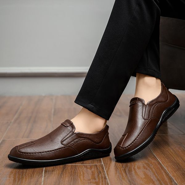 dress shoes 2021 summer autumn fashion genuine leather casual comfortable loafers men moccasins breathable slip on driving x85k, Black
dress shoes 2021 summer autumn fashion genuine leather casual comfortable loafers men moccasins breathable slip on driving x85k, Black