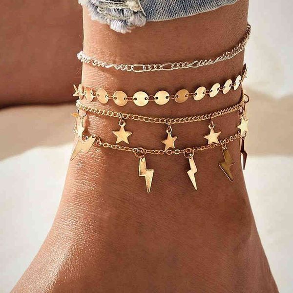 5pcs/set multilayers adjustable anklet new vintage set fashion s for women bracelet on leg foot beach jewelry, Red;blue
5pcs/set multilayers adjustable anklet new vintage set fashion s for women bracelet on leg foot beach jewelry, Red;blue