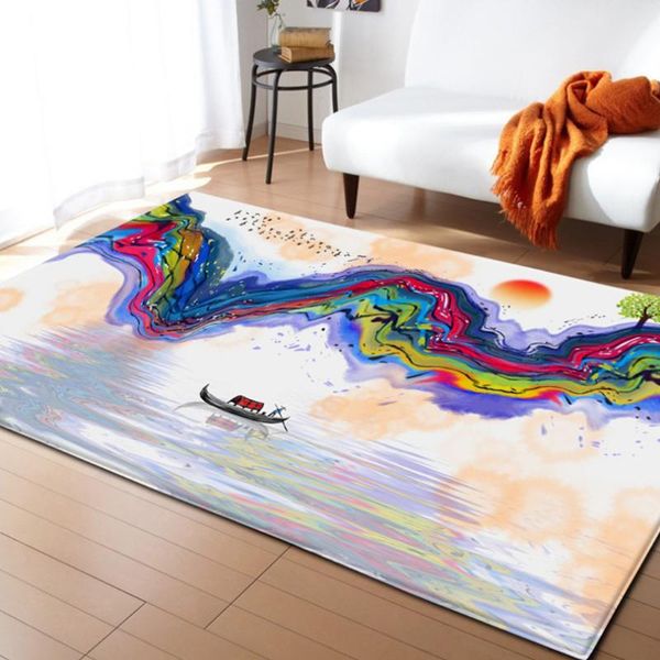 carpets landscape painting art area rug soft floor carpet non-slip abstract mat, machine washable(150 x 100cm)
carpets landscape painting art area rug soft floor carpet non-slip abstract mat, machine washable(150 x 100cm)