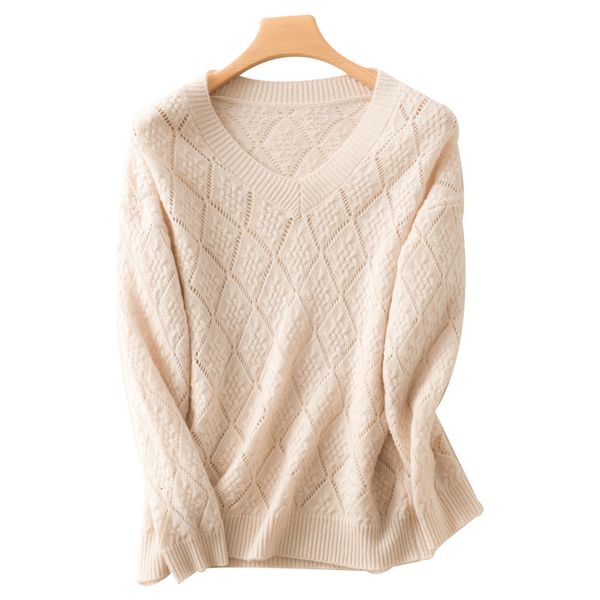 women's sweaters c spring and autumn cashmere-v-neck woolen sweater loose diamond all-match knitted bottoming shirt 3d3q, White;black
women's sweaters c spring and autumn cashmere-v-neck woolen sweater loose diamond all-match knitted bottoming shirt 3d3q, White;black