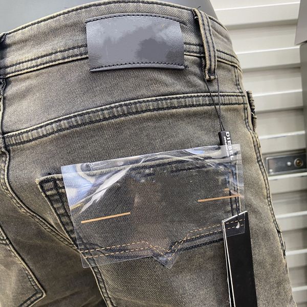 fashion designer mens jeans increase waist perfect fit button replace metal silica gel regular cotton shorts, Blue
fashion designer mens jeans increase waist perfect fit button replace metal silica gel regular cotton shorts, Blue