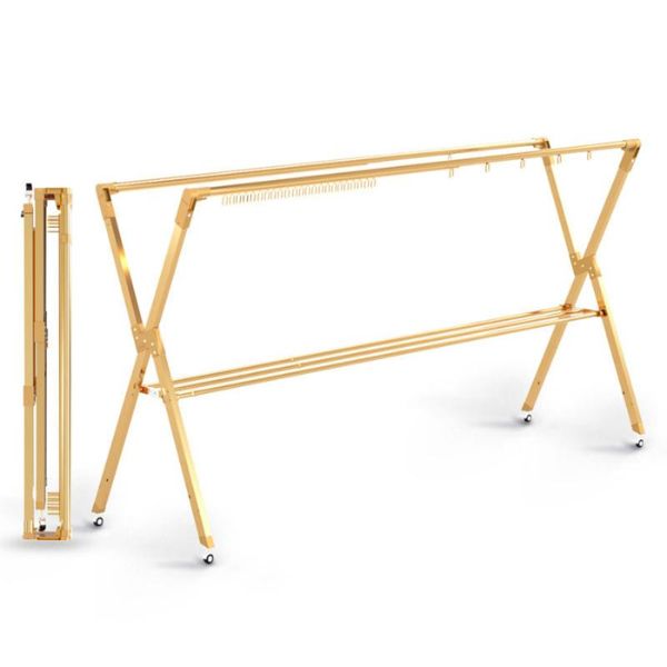 hangers & racks luxury retractable folding clothes rack no installation drying rod movable buckle aluminum hanger landing
hangers & racks luxury retractable folding clothes rack no installation drying rod movable buckle aluminum hanger landing