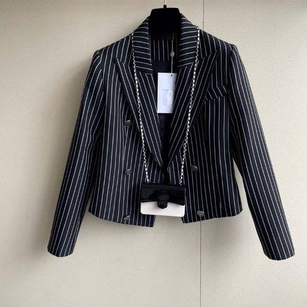 women's jackets luxury designer suit jacket autumn fashion brand clothing female slim stripe coat women cardigan 52321, Black;brown
women's jackets luxury designer suit jacket autumn fashion brand clothing female slim stripe coat women cardigan 52321, Black;brown