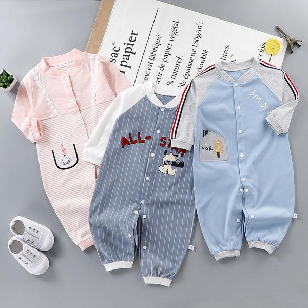 jumpsuits 0-12 months cotton baby long sleeve jumpsuit striped cartoon infant girls clothes born boy rompers pajamas 2021 summer autumn, Blue
jumpsuits 0-12 months cotton baby long sleeve jumpsuit striped cartoon infant girls clothes born boy rompers pajamas 2021 summer autumn, Blue