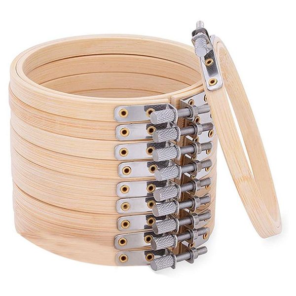decorative objects & figurines 10 pcs 4 inch bamboo embroidery hoops round wooden circle cross stitch for diy art craft handy sewing
decorative objects & figurines 10 pcs 4 inch bamboo embroidery hoops round wooden circle cross stitch for diy art craft handy sewing