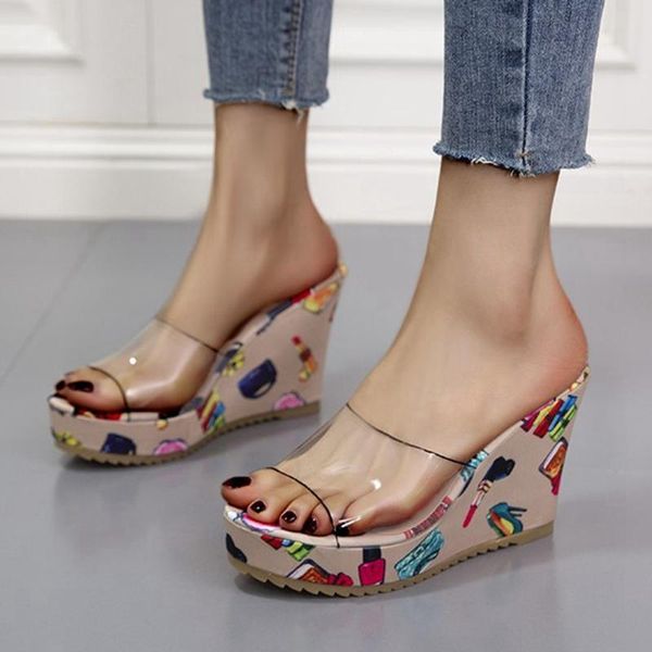 sandals lapolaka wedges print with platform breathable summer comfortable elegant 2021 women mules shoes fashion, Black
sandals lapolaka wedges print with platform breathable summer comfortable elegant 2021 women mules shoes fashion, Black