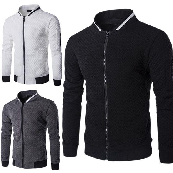men's jackets men jacket coat o neck zipper autumn spring casual sweatshirt long sleeve stand collar h8, Black;brown
men's jackets men jacket coat o neck zipper autumn spring casual sweatshirt long sleeve stand collar h8, Black;brown