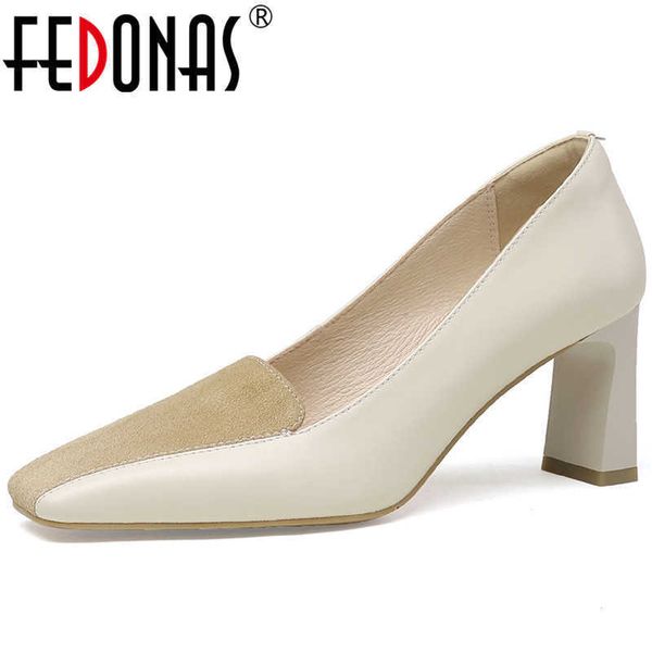 pot shoes woman square toe women's genuine leather heels pumps beige spring 210528, Black
pot shoes woman square toe women's genuine leather heels pumps beige spring 210528, Black