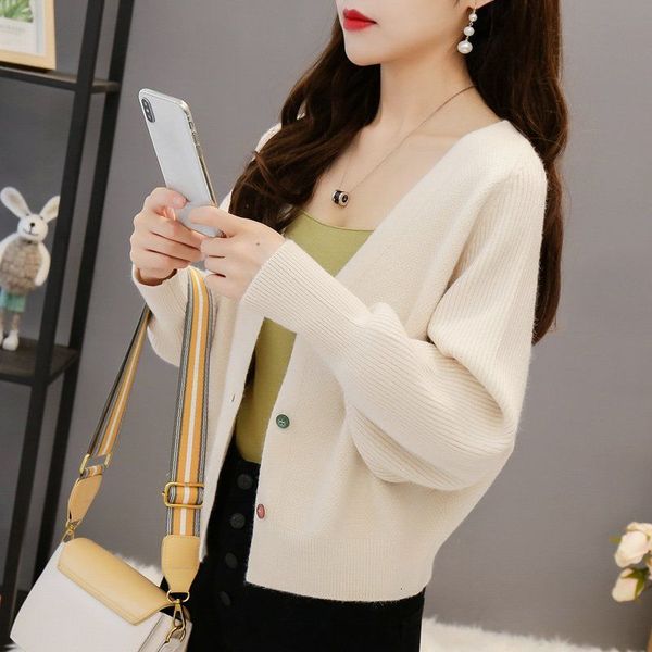women's sweaters autumn female sweater with thick mesh color solid sleeve jacket complete cardigan button candy gxz9, White;black
women's sweaters autumn female sweater with thick mesh color solid sleeve jacket complete cardigan button candy gxz9, White;black