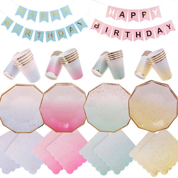 disposable dinnerware colorful gold foil tableware paper cups plates straws birthday wedding decorations dinner cakes party supplies
disposable dinnerware colorful gold foil tableware paper cups plates straws birthday wedding decorations dinner cakes party supplies