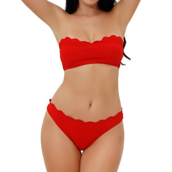 women's swimwear women fashion two-piece swimming suit sleeveless off shoulder +bottoms set for ladies, White;black
women's swimwear women fashion two-piece swimming suit sleeveless off shoulder +bottoms set for ladies, White;black