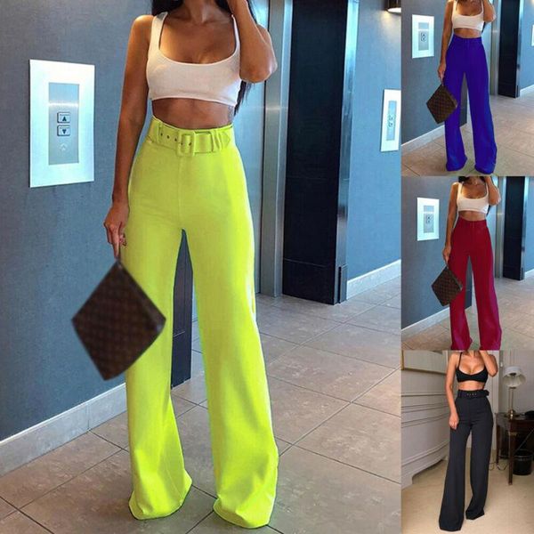 women's pants & capris women plain palazzo wide leg flared high waist belt ladies trousers, Black;white
women's pants & capris women plain palazzo wide leg flared high waist belt ladies trousers, Black;white