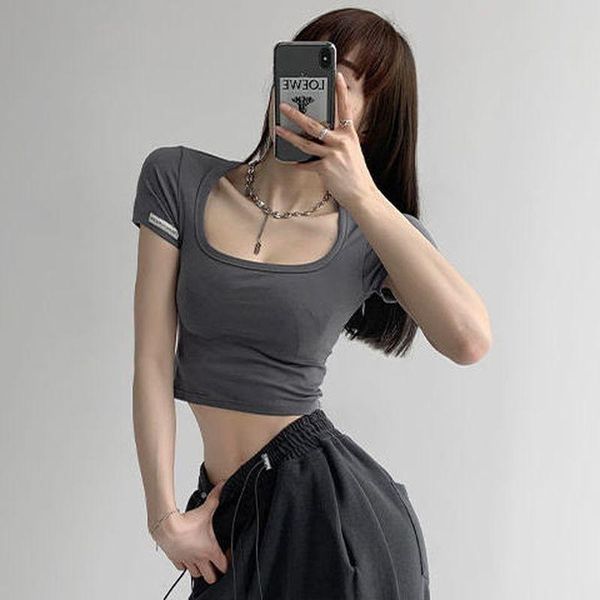 yoga outfit short-sleeved sports t-shirt u-neck shirt tight-fitting high-waist women short fitness running workout top
yoga outfit short-sleeved sports t-shirt u-neck shirt tight-fitting high-waist women short fitness running workout top