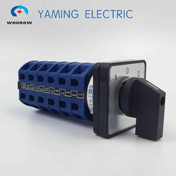 smart home control 1pcs rotary switch 3 position 660v 20a 6 phases 24 terminals electrical changeover cam ymw26-20/6
smart home control 1pcs rotary switch 3 position 660v 20a 6 phases 24 terminals electrical changeover cam ymw26-20/6