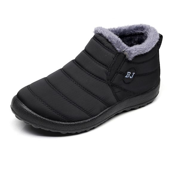 men boot lightweight winter shoes for men snow boots waterproof winter footwear slip on ankle winter shoe trainer, Black
men boot lightweight winter shoes for men snow boots waterproof winter footwear slip on ankle winter shoe trainer, Black