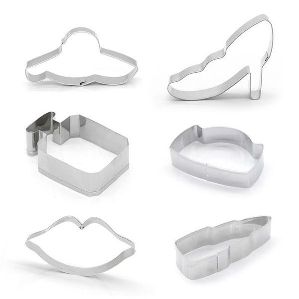 baking moulds 6pcs/set stainless steel lipstick bag cookie cutter mold sugarcraft pastry biscuit fondant cake mould diy decorating
baking moulds 6pcs/set stainless steel lipstick bag cookie cutter mold sugarcraft pastry biscuit fondant cake mould diy decorating