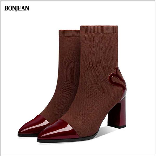 boots bonjean thick heel are thin 2021 spring and autumn pointed booties small size wild high-heeled elastic, Black
boots bonjean thick heel are thin 2021 spring and autumn pointed booties small size wild high-heeled elastic, Black