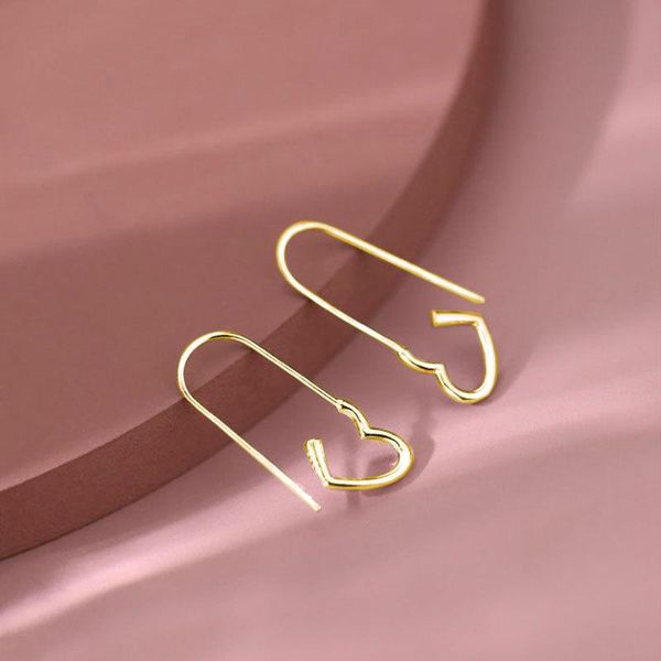 genuine 925 sterling silver love heart shape safety pin drop earrings simple geometric earring for women fine jewelry dangle & chandelier
genuine 925 sterling silver love heart shape safety pin drop earrings simple geometric earring for women fine jewelry dangle & chandelier