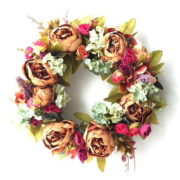inch peony wreath artificial flower door with green leaves spring for front decor, wedding, wall, decorative flowers & wreaths
inch peony wreath artificial flower door with green leaves spring for front decor, wedding, wall, decorative flowers & wreaths