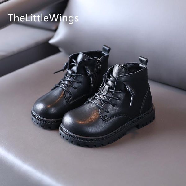 boots girls' genuine leather shoes winter 2021 kids warm short soft soled boys' british style 1-9 years old, Black;grey
boots girls' genuine leather shoes winter 2021 kids warm short soft soled boys' british style 1-9 years old, Black;grey