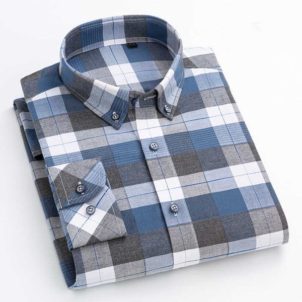 brand casual shirt men autumn fahion cotton plaid striped excellent man shirt slim fit soft streetwear camisa social masculina 210609, White;black
brand casual shirt men autumn fahion cotton plaid striped excellent man shirt slim fit soft streetwear camisa social masculina 210609, White;black