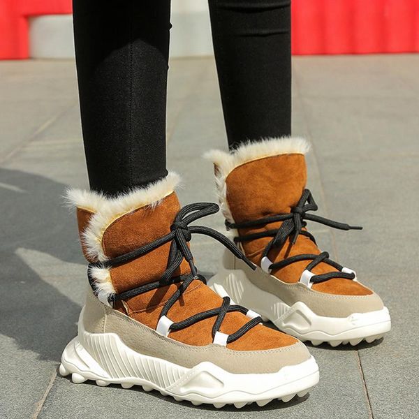 boots snow women winter short plush shoes ankle rubber for 2021 ladies platform cross-tied, Black
boots snow women winter short plush shoes ankle rubber for 2021 ladies platform cross-tied, Black