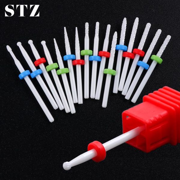 nail art equipment stz ceramic milling cutter drill bits for electric machine manicure file removing gel varnish accessories tool tx01-14, Silver
nail art equipment stz ceramic milling cutter drill bits for electric machine manicure file removing gel varnish accessories tool tx01-14, Silver
