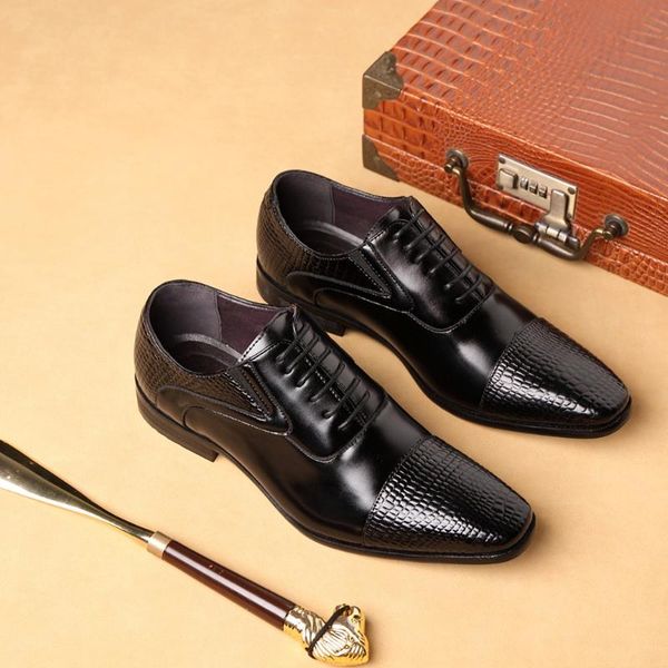 dress shoes men formal 2021 autumn & winter brand wedding footwear black fashion design leather men's 38-48
dress shoes men formal 2021 autumn & winter brand wedding footwear black fashion design leather men's 38-48