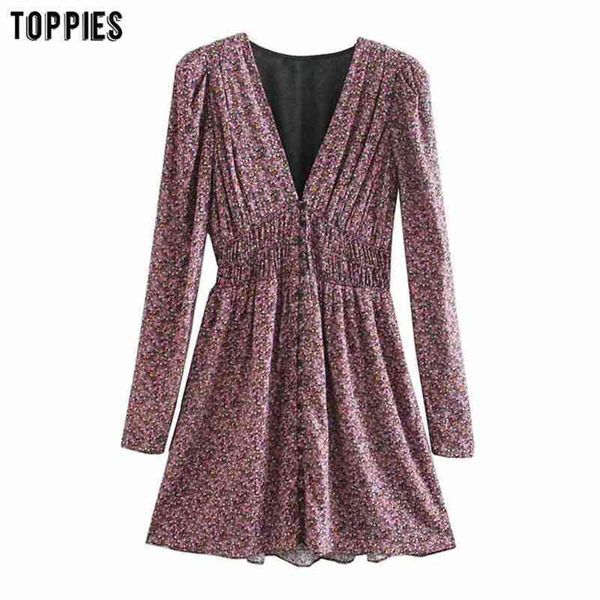 fashion floral printing slim mini dress woman long sleeve v-neck a-line elastic waist female clothes 210421, Black;gray
fashion floral printing slim mini dress woman long sleeve v-neck a-line elastic waist female clothes 210421, Black;gray