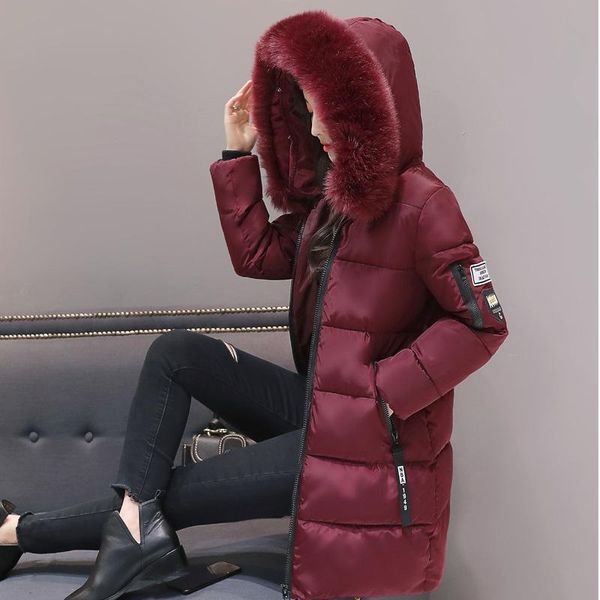 Women's Down & Parkas Women Winter Ladies Casual Long Coats Woman Jackets Hooded Cotton Warm Coat Outwear plus size, Black
Women's Down & Parkas Women Winter Ladies Casual Long Coats Woman Jackets Hooded Cotton Warm Coat Outwear plus size, Black