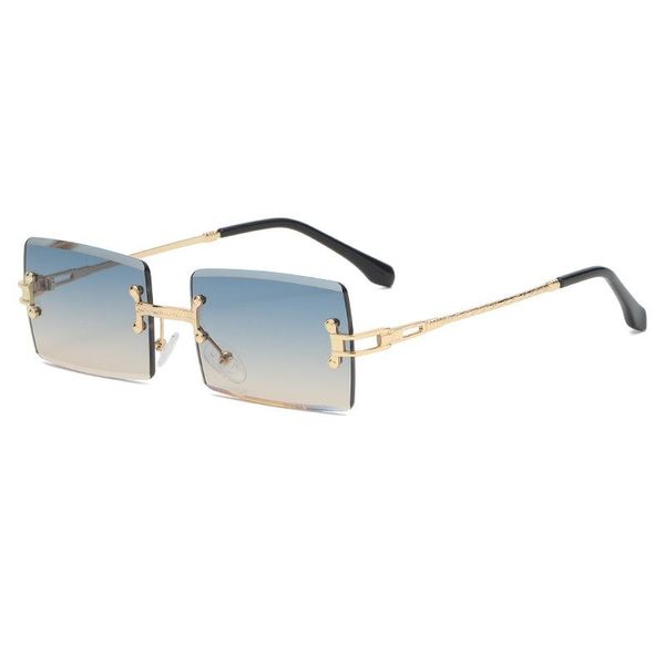 sunglasses classic fashion rimless square women designer vintage gradient sun glasses for men ladies uv400 eyewear, White;black
sunglasses classic fashion rimless square women designer vintage gradient sun glasses for men ladies uv400 eyewear, White;black